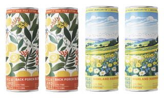 Easy Does It 16-Pack: two Back Porch Bliss and two Highland Harmony 4-packs, 5mg THC + 5mg CBG